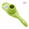 Manual Garlic Press and Ginger Grinder for Kitchen Use